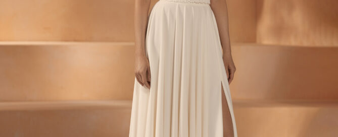 bianco evento bridal skirt romana 1